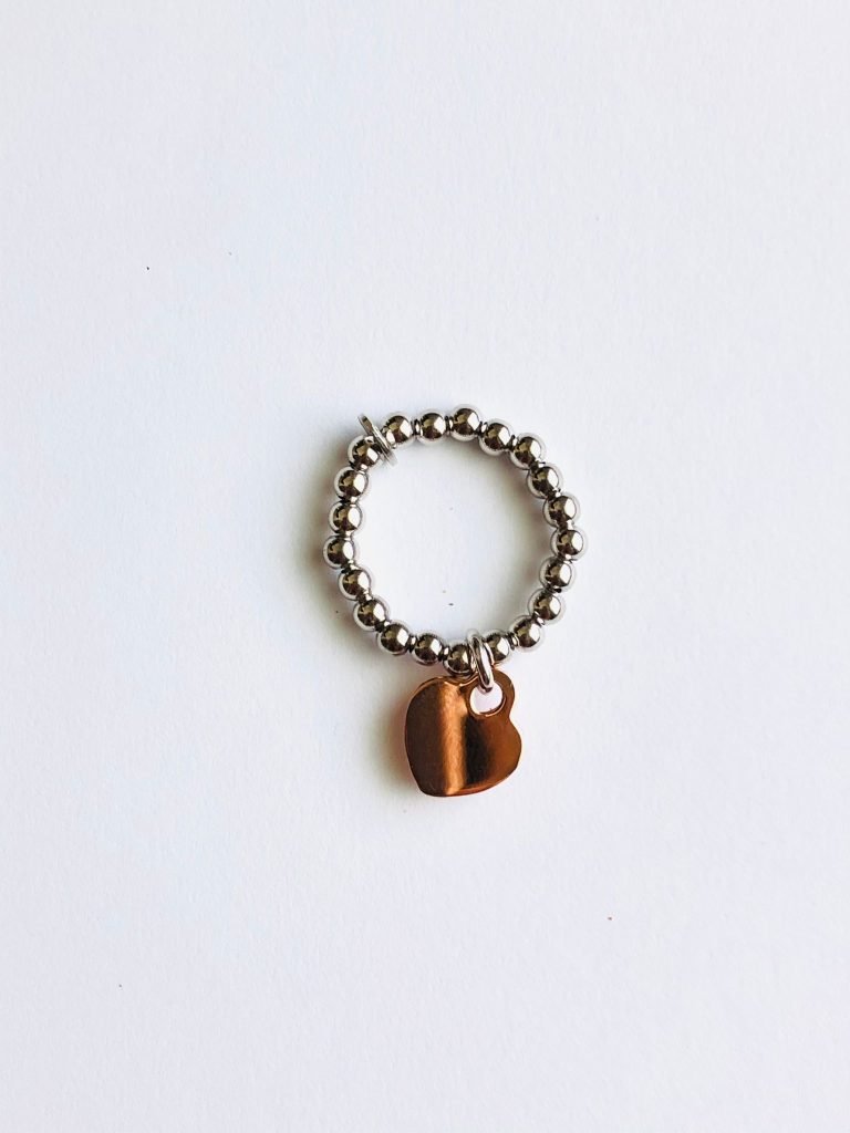 Anello in argento con Cuore