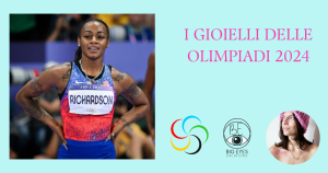 FOTO ATLETA Sha'Carri Richardson CON TITOLO