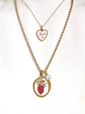 Box Golden Heart