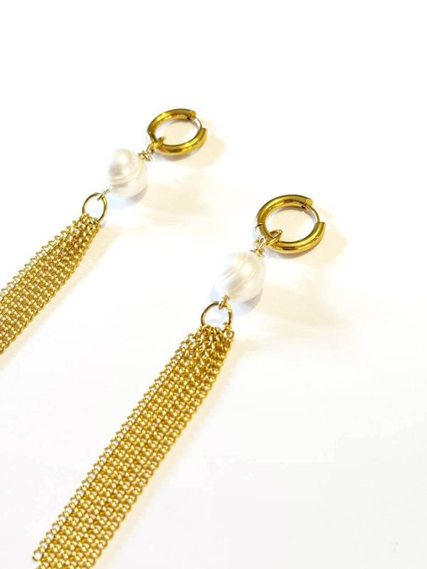 Orecchini Pearl Drop - immagine 3