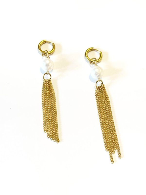 Orecchini Pearl Drop - immagine 2