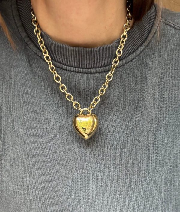 Collana Golden Heart - immagine 3