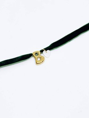 Bracciale Velvet Letter - A
