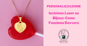 incisione laser bijoux acciaio